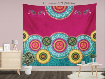 Декоративно пано Hippie Mandala 